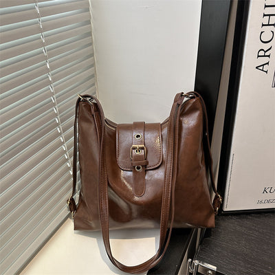 Retro Style Large-capacity Work/Collage High End Designer Women's Bag