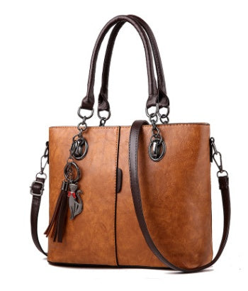 Luxury Leather Work Handbag ‒ Spacious Office Bag for  Laptop