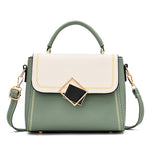 Green with white