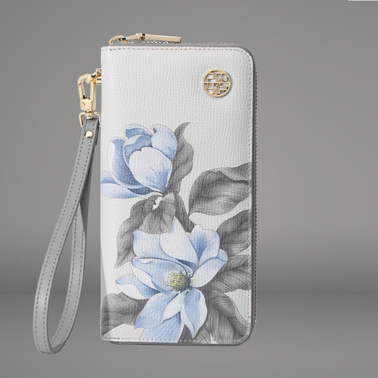Tropical Print Lightweight  Purse ‒ Stylish Travel Wallet &  Clutch