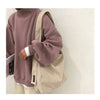 Retro Corduroy Shoulder Bag ‒  Large Capacity College & Daily  Tote