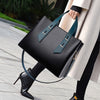 Retro Large Capacity Work Bag ‒ Spacious Leather Tote for  College
