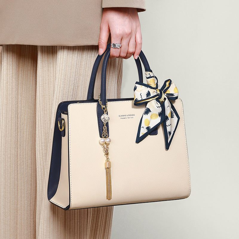 Luxe Genuine Leather  Crossbody Bag ‒ Premium  Minimalist Design