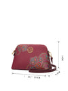 Embossed Leather Shoulder  Bag ‒ Practical & Stylish Gift  Handbag