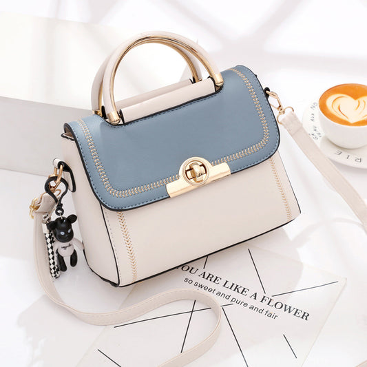 Embroidered Lace Pattern  Leather Handbag ‒ Elegant  Occasion Bag