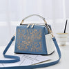 Embroidered Women's  Shoulder Bag ‒ Elegant  Crossbody Bag for Occasions