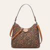 Ethnic Print Canvas Tote Bag ‒  Retro Shoulder Bag for College  & Travel