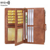 Anti-Magnetic Long Fashion  Wallet ‒ Multi-Card Trifold  Purse
