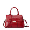 Solid Color Professional Work  Bag ‒ Minimalist Leather Tote  for Office