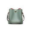 Solid Color Large-capacity High End Ladies Bucket Bag/Handbag