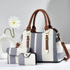 Contrast Color Canvas  Handbag ‒ Stylish & Durable  Daily Tote Bag