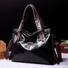 Retro Luxury Leather Work Tote ‒ Stylish Large Capacity Bag
