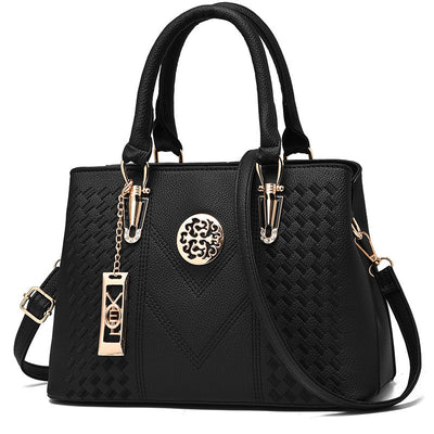 Retro Style Work/Collage Luxury Leather High End Designer Handbag