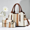 Contrast Color Canvas  Handbag ‒ Stylish & Durable  Daily Tote Bag