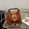 Retro Style Large-capacity Work/Collage High End Designer Women's Bag